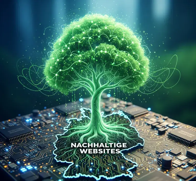 Nachhaltige Websites Deutschland - grüne Technologie für umweltbewusste Unternehmen 2025